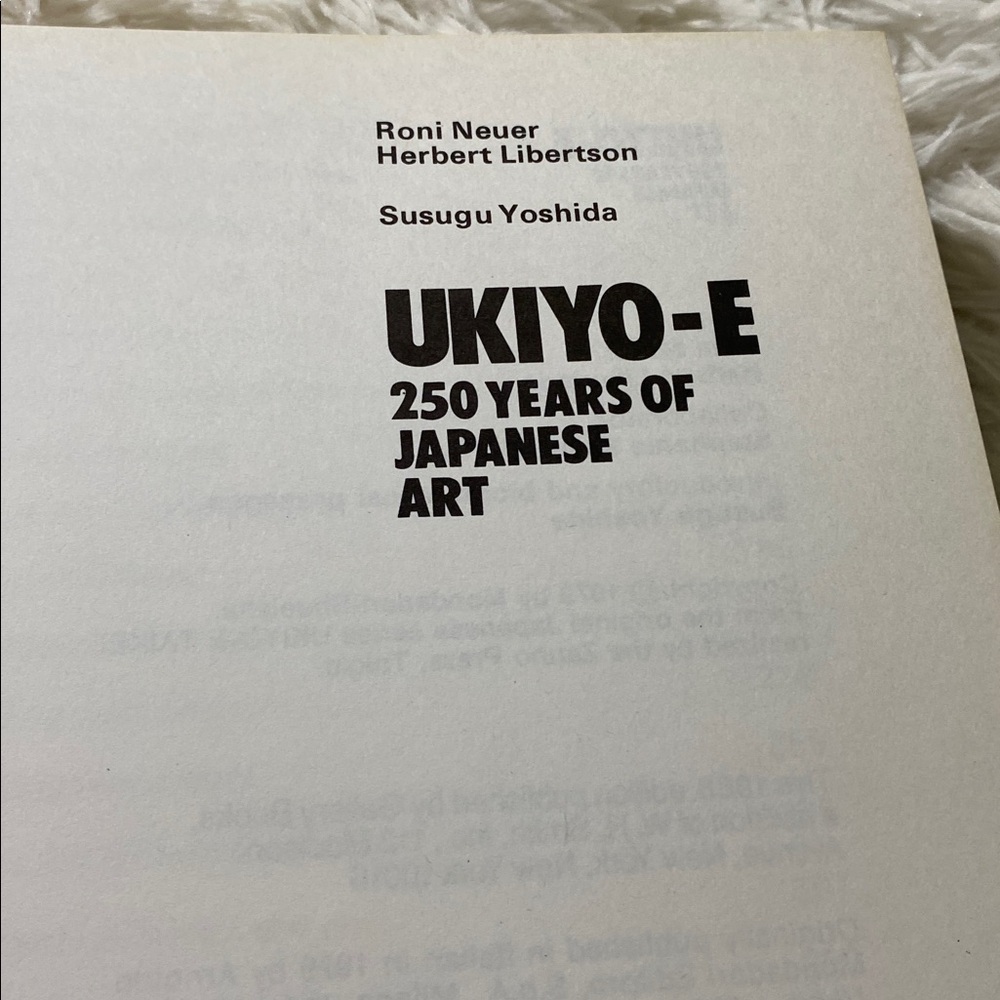 Ukiyo-E: 250 Years of Japanese Art Hardcover Japanese Woodblocks Art Book - Picture 5 of 15